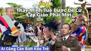 Thầy Minh Tuệ Được Đề Xuất Lập Giáo Phái Mới? Thầy Nhắn Đến Bà Con Vài Lời Ai Cũng Cần Biết