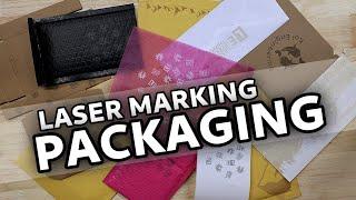 Laser Engraving on Packaging: Mailers, Cardboard, Labels & More!