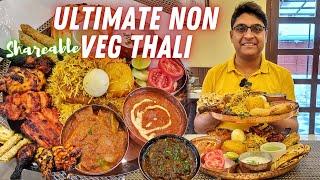 Kolkata Street Food এ বাহুবলী Nonveg Thali | House of Royals এ সেরা Ultimate Shareable Nonveg Thali