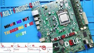 DELL MIH61R MB 10097-1NOT TRIGGERING SOLUTION |  VERY INTERESTING CASE STUDY | INSPIRON 620 | #dell