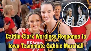 Caitlin Clark shock Response to Iowa Teammate Gabbie Marshall Huge Announcement Speaks Volumes