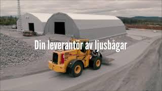 Ljungby hjullastare L18; Tak- & huvbåge från Entrax AB