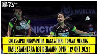 RINOV PITHA KANDASKAN YUKI/MISAKI MATSUTOMO - RESULT R32 DENMARK OPEN