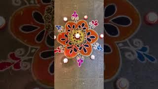 Diwali 🪔 Special Rangoli designs l Easy Rangoli #diwali #rangoli #easyrangoli