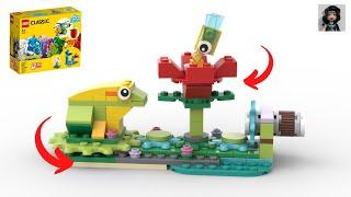 FROG Lego classic 11019 ideas How to build