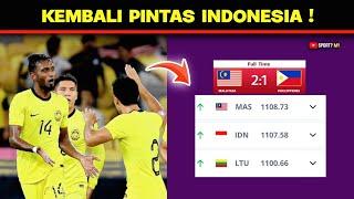 BENAM Filipina ! Ranking FIFA Harimau Malaya Kembali PINTAS Indonesia !