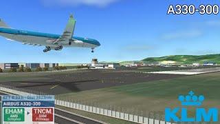 RFS (2.0.7) Real flight simulator - Amsterdam (AMS) to Sint Marteen (SXM) Full flight | KLM A330-300