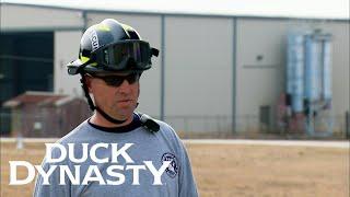 Duck Dynasty: Willie and His Brothers Train to be Firefighters