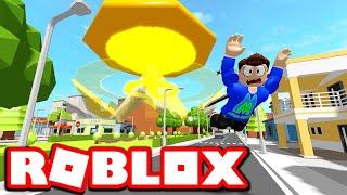 Roblox - Avoiding the Giant Bombs in Super Bomb Survival!! Mega Squad Game With Me