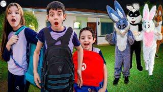 O COELHO MALVADÃO - CHEGAMOS DA ESCOLA E ELES ESTAVAM NOS ESPERANDO!! - Parte 30