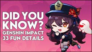 Did You Know These 33 Fun Details In Genshin Impact?