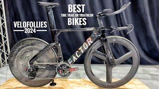 NEU Top 10 der besten Zeitfahr-/Triathlonräder für 2024 | Velofollies 2024 Kortrijk