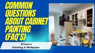 FAQs about cabinet Painting Pingree Grove Illinois