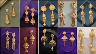 Latest long earrings collection with price/earring design/ladies earrings/Seethal jewellery