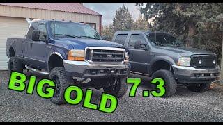 AUCTION DAY E99 7.3 F350 LIFTED OLD BLUE