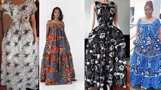 MODÈLES TAILLE BASSE WAX / ANKARA LONG SKIRT AND BLOUSE / LATEST ANKARA PEPLUM TOP , mode africaine