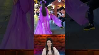  Sokak Modasının Parlak Kraliçesi! Hanfu Stili ve Epik Tepkiler! #Tepkiler #SokakModası