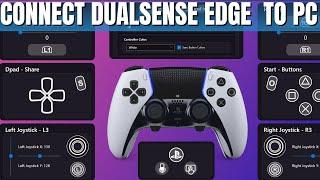 HOW TO CONNECT DUALSENSE EDGE CONTROLLER TO PC