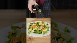 Salad with Cheese and Walnuts 