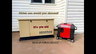 Hurricane Ian / Generator comparison / Whole house VS Portable. Convenience VS cost.