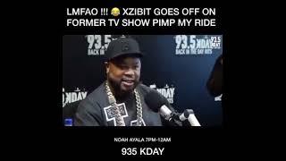 Xzibit Goes Off on Pimp My Ride!