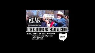 OHIO Home Improve Material Auction