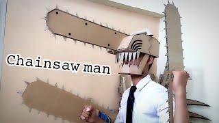 Keren‼️Membuat kostum Denji anime Chainsaw Man dari kardus | Denji Chainsaw Man - Devara TV