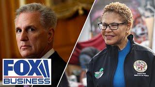 Kevin McCarthy predicts LA mayor seat will flip red as Democrats scramble