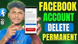 Facebook Account Delete Kaise Kare! How To Delete Facebook Account || Delete Facebook Account