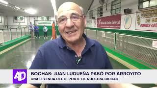 Bochas: Juan Ludueña, una gloria del deporte de Arroyito