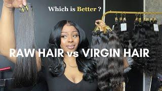 Raw Hair vs Virgin Hair | PROS AND CONS