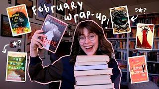 everything i read in february!! spoiler-free reading wrap-up