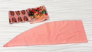 How To Small Fabric Pieces Make Dress Idea ll Easy Method ll By Pakistani Fashion Designer