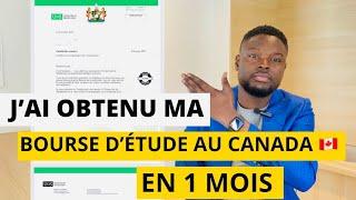 COMMENT FAIRE POUR AVOIR LA BOURSE D’ÉTUDE 2023-2025 AU CANADA  EN 1 MOIS? IMMIGRATION-CANADA