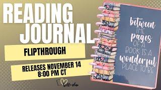 Limited Edition Kellofaplan Reading Journal- Releases 11/14 at 8:00 pm central