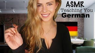 ASMR Teaching You German (Teacher Role Play)