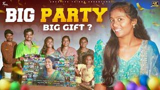 Mana Sathwika 100 Videos Big 2nd Party & Gift ! 4K | Shree Videos