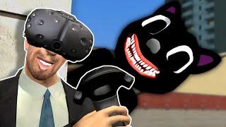 Running from Monsters in Gmod VR! - Garry's Mod Multiplayer Gameplay