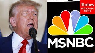 Trump Attacks Rachel Maddow, Calls MSNBC 'A Threat To Democracy'