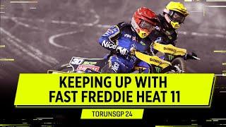 The tussle in Torun ️ Heat 11 #TorunSGP 2024 | FIM Speedway Grand Prix