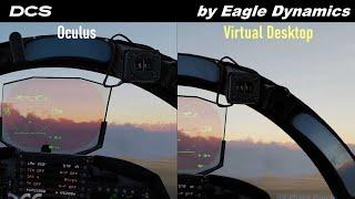 Oculus OpenXR vs Virtual Desktop OpenXR redux #dcsworld #vr #openxr