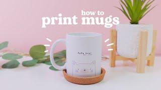 HOW TO SUBLIMATE A MUG USING SUBLIMATION  Detailed Printed step-by-step in 16 minutes