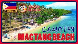 Mactang Beach Camotes Poro Cebu (Historic Mactang Beach) 4K Beach Walk / 4K Walking Tour