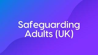 Care Certificate - Safeguarding Adults Trailer (UK)