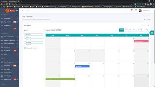 Demo | Dashboard calendar template free #16