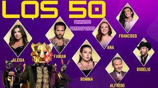 Los 50 Reality, presentan a 4  participantes más. Comenzando el 15 de octubre.