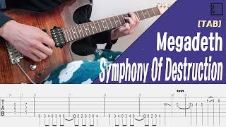 [TAB] Megadeth - Symphony Of Destruction│Guitar Cover