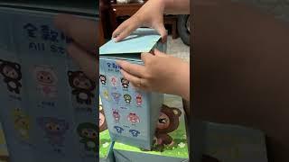 Unbox Baby three 400% em khủng long kute #babythree #12congiap #blindbox #unboxing