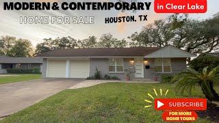 Houston, TX | Newly Remodeled | Contemporary  Home | 3 Bedroom | 2 Bath | Home Tour | Clear Lake, TX