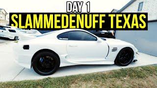 The BEST MK4 SUPRA AT SLAMMEDENUFF AUSTIN TEXAS! *INSANE WIDEBODY*